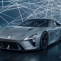 レクサス『LFA』後継はEVに、「LFAコンセプト」世界初公開…低重心・軽量・高剛性を追求 画像