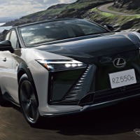 電動SUV『RZ』に改良新型、レクサス初のステアバイワイヤ搭載「F SPORT」追加…790万円から 画像