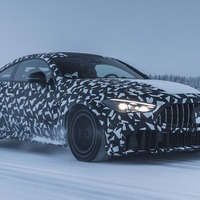 メルセデスベンツの新クーペ『CLE』、AMG版のプロトタイプ写真公開…少量限定生産「ミトス」シリーズ第2弾に 画像