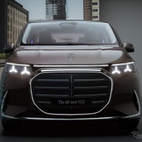 メルセデスベンツ、新型電動ミニバン『VLE』発表…航続700km超 画像