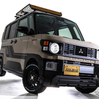 三菱『デリカミニ』を70年代風にレトロカスタム！ オートサロンで話題となったダムドの新キット「DALI」発売 画像