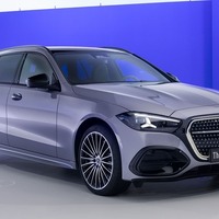 メルセデスベンツ『Cクラス・ステーション』改良新型は表情一新、PHEVは電気走行100km実現…欧州発表 画像