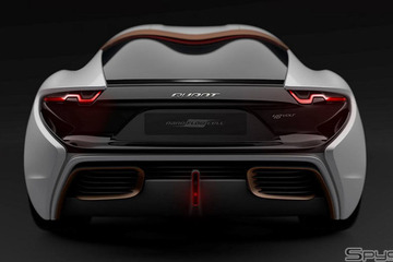 テスラ真っ青！760馬力の次世代燃料スーパーカー「クワント40ボルト」、3月ワールドプレミアへ 画像