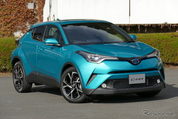 【トヨタ C-HR ハイブリッド プロトタイプ 試乗】ハイブリッドの走りは上質、悠然…島崎七生人 画像