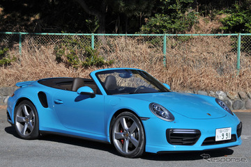 【ポルシェ 911ターボ カブリオレ 試乗】スポーツカー、かくあるべし…諸星陽一 画像