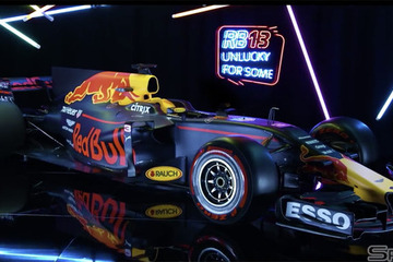 レッドブル革新的次世代F1マシン！「RB13」を初公開！ 画像