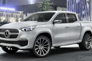 メルセデス初のピックアップトラック、市販版の車名は「Xクラス」で確定 画像