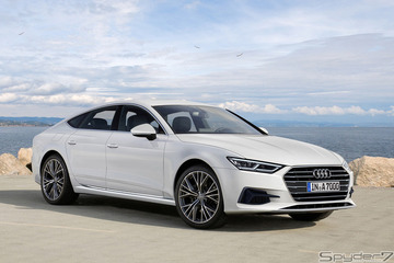 見えた新デザイン！アウディA7次期型、自動運転「トラフィック ジャム パイロット」搭載か！ 画像