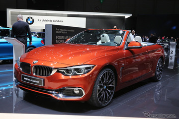 【ジュネーブモーターショー2017】BMW 4シリーズ 改良新型…3タイプを一挙刷新［詳細画像］ 画像