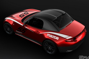 マツダ ロードスター、レーサー用ハードトップ初公開！市販モデル用は... 画像