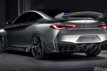 インフィニティ、500馬力の「Q60ブラックS」初公開！ 画像