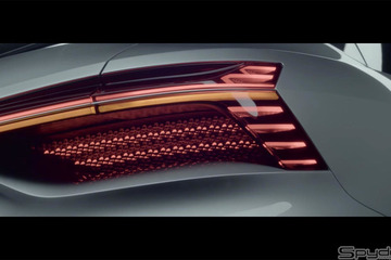 次期911にも採用！アウディ新型コンセプト、これが噂のLEDストリップ・テールライトだ【動画】 画像