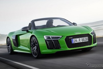 アウディ R8スパイダー に最強の「V10プラス」…610馬力に強化 画像