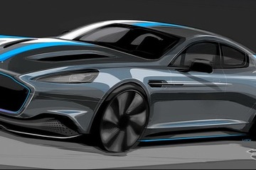 アストンマーティン初のEV、量産化が決定…ラピードE 画像