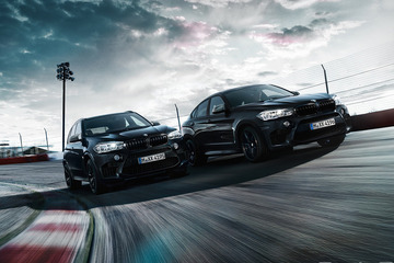 黒×黒のエクスタシー...BMW X5MとX6Mに「ブラックファイア」発売へ 画像