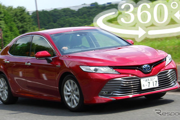 【360度 VR試乗】セダン復権なるか、新型 カムリ の実力を試す 画像