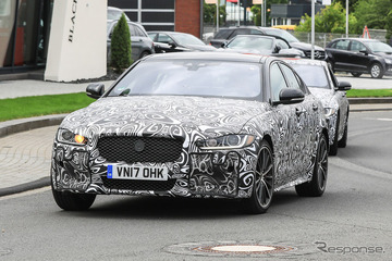 BMW M3 にジャガーから対抗馬…XE に550馬力の「SVR」登場か 画像