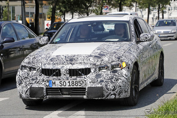 BMW 3シリーズ 次期型をスクープ…ライバルはテスラ!? 初のEVは航続500km 画像