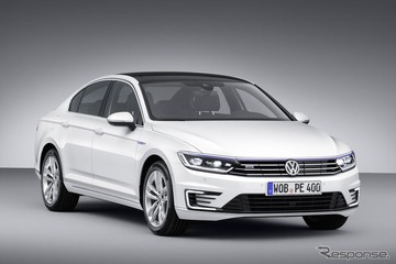 VW パサートGTE、ジェスチャーコントロール機能付純正インフォテイメントシステム採用 画像