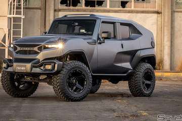地球上最強SUV！レズバニ、近未来ミリタリー・オフローダー「タンク」初公開 画像