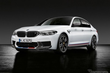 【SEMA 2017】BMW M5、Mパフォーマンス公開…スマホに運転データ表示も可能 画像