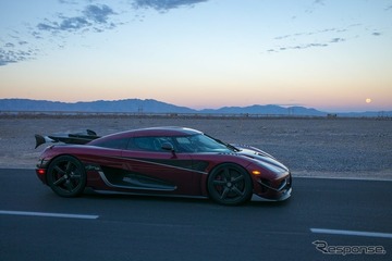 ケーニグセグ アゲーラ RS、量産車の世界最高速記録…447km/hでヴェイロン超えた 画像