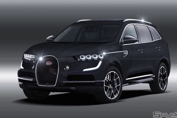 スーパーカーSUV時代が来る！ブガッティ「シロンSUV」を大予想 画像