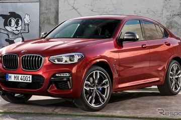 BMW X4 新型、SUVクーペに2世代目…ジュネーブモーターショー2018で発表へ 画像