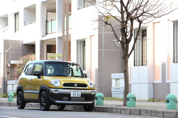 【スズキ クロスビー 試乗】ファミリーカーとしても充分な資質だが…片岡英明 画像