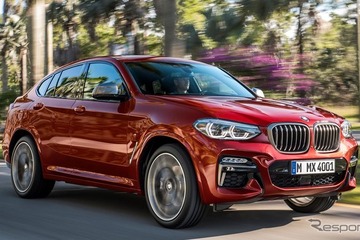 BMW X4 新型に「M40i」、3.0直6ターボは360hp…ジュネーブモーターショー2018で発表へ 画像