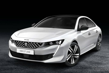 プジョー 508 新型、スポーティな「GTライン」発表へ…ジュネーブモーターショー2018 画像