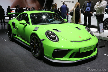 911GT3 RS、ポルシェ史上最強の自然吸気…ジュネーブモーターショー2018詳細画像 画像