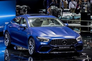 メルセデスAMG GTクーペ、部分自動運転も可能…ジュネーブモーターショー2018 画像