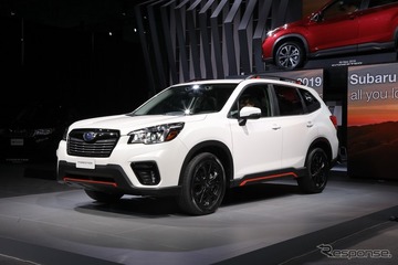 スバル フォレスター 新型は乗員認識技術を搭載…ニューヨークモーターショー2018 詳細画像 画像
