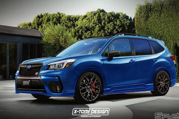 スバル フォレスター新型、300馬力の「STI」は登場するのか!? 画像