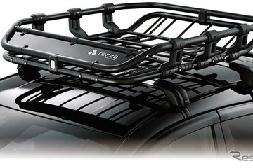 Terzo、ルーフバスケットラック発売　強固な40φフレーム採用 画像