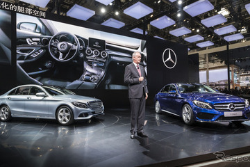 メルセデスベンツ Cクラス、ロングホイールベースに改良新型…北京モーターショー2018で発表へ 画像