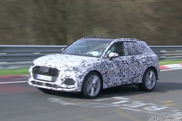 もはやジェット機!? アウデイQ3次期型、最速の「RS」がニュルでコースアウト寸前の爆走【動画】 画像