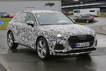 アウディ RS Q3 をスクープ…0-100km/hは4秒、400psの最速コンパクトSUV 画像
