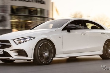 メルセデス CLS 新型に「AMG 53」、高性能マイルドハイブリッドを8月に発売へ 画像