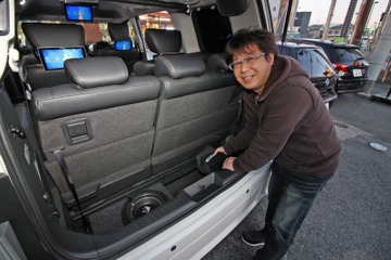 car audio newcomer！ NISSAN ELGRAND（オーナー・前田正良さん）　by　カーオーディオクラブ　後編 画像