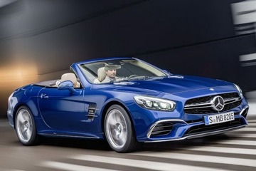 【ロサンゼルスモーターショー15】メルセデス SL、「65 AMG」にも改良新型…V12ツインターボは630馬力 画像