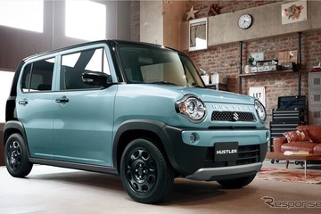 スズキ ハスラー「タフワイルド」発売、大胆なブラック2トーンで逞しさを表現 画像