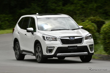 【スバル フォレスター 新型試乗】ハンドリングや居住性は圧倒的に洗練された…津々見友彦 画像