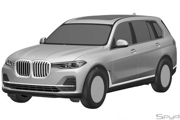 BMW旗艦SUV「X7」特許画像が流出! 画像