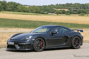 ポルシェ 718ケイマン GT4、市販バージョンがお目みえ！ 公開は10月か 画像