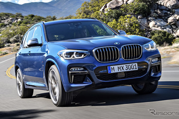BMW X3、Mパフォーマンスモデルを追加　最高出力326psの3リットルターボディーゼルを日本初導入 画像
