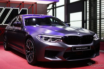 BMW M5 新型に625馬力の最強モデル「コンペティション」…パリモーターショー2018 画像