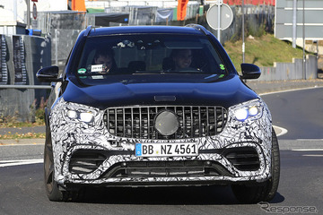 メルセデスAMG「GLC63」が初の改良へ、どこが変わる？パワーは？ 画像