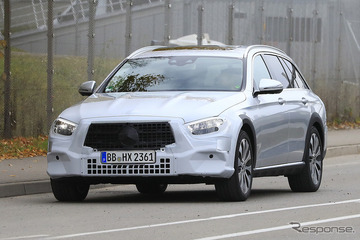 メルセデス Eクラス・オールテレーン の顔が変わる!? 改良モデルは2020年に 画像